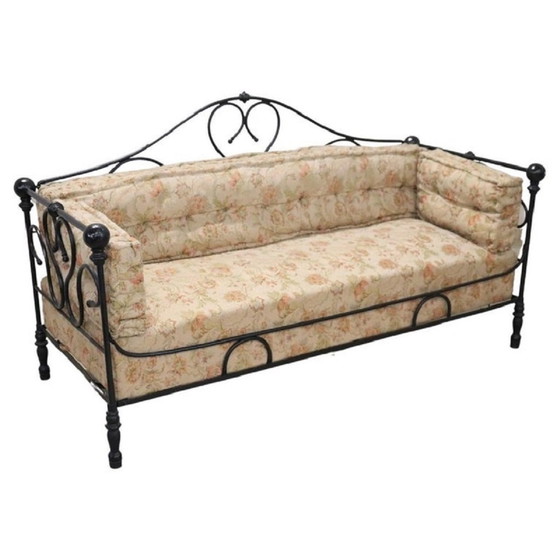 Image 1 of Antique Iron Sofa, Late 19Th Century