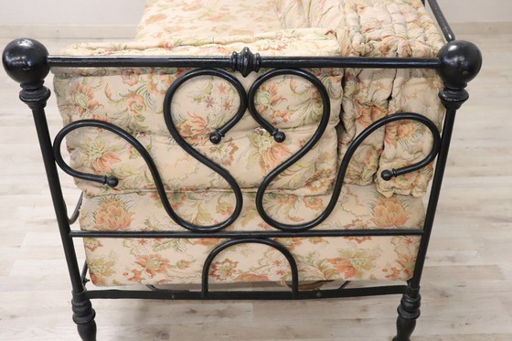 Image 1 of Antique Iron Sofa, Late 19Th Century