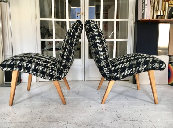 Image 1 of 2x Knoll Armchairs Jens Risom