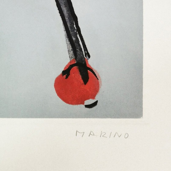 Image 1 of Vintage painting "Marini from Shakespeare" number II by Marino Marini by Zwr, 1978