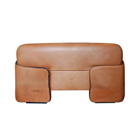 Image 1 of Vintage DS-125 2-seater leather sofa by Gerd Lange for De Sede, Switzerland 1978