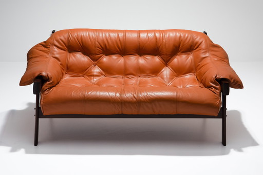 Brutalist 2-seater sofa - 'Mp-41' - Percival Lafer