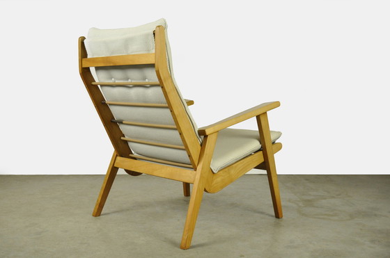 Image 1 of Gelderland beech "Lotus" armchair by Rob Parry