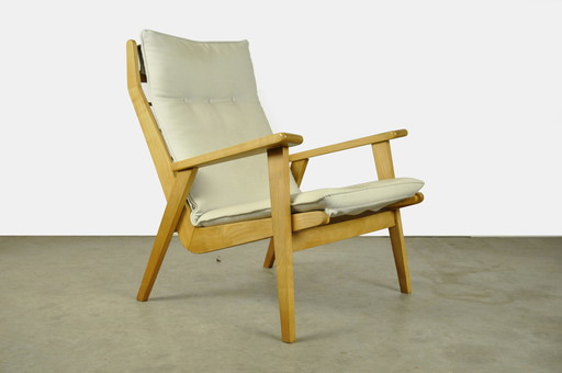 Gelderland beech "Lotus" armchair by Rob Parry