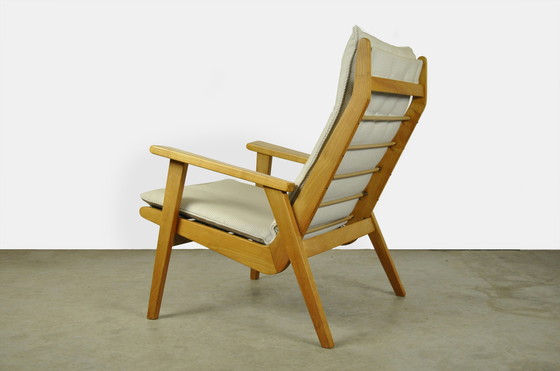 Image 1 of Gelderland beech "Lotus" armchair by Rob Parry