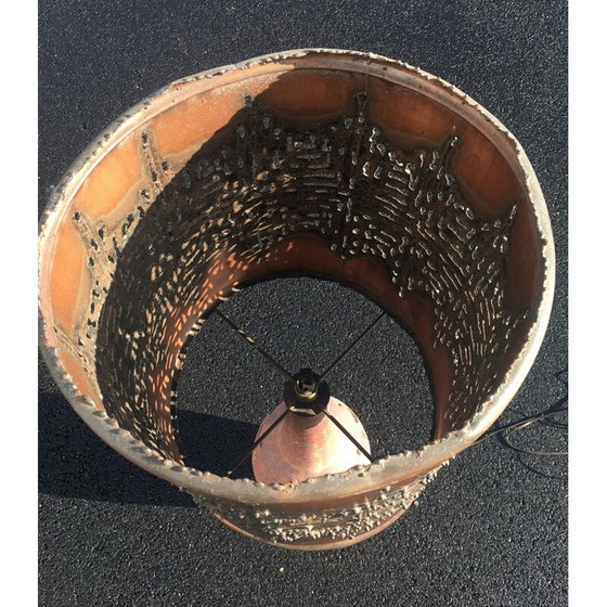 Image 1 of Lampada vintage con paralume in metallo, 1960