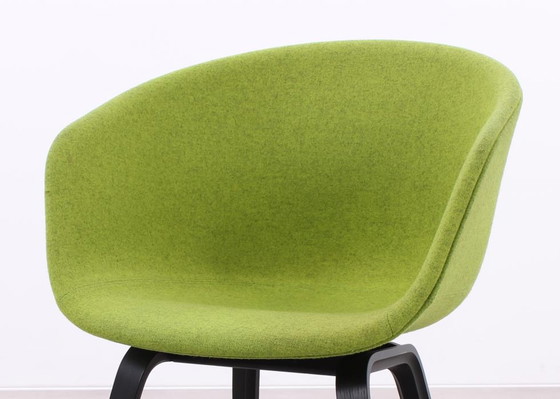 Image 1 of 2x HAY AAC 23 chair green/black