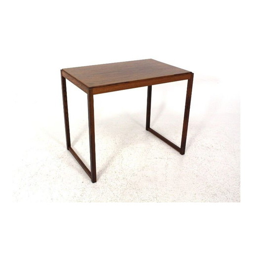 Mesa auxiliar vintage de palisandro, Dinamarca, década de 1960