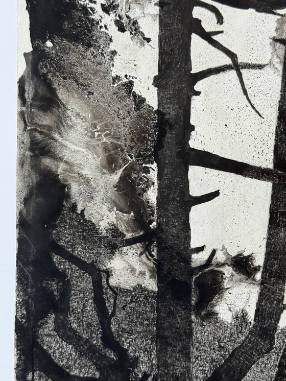 Image 1 of Eugène Eechaut- Composition à l'encre, 1983