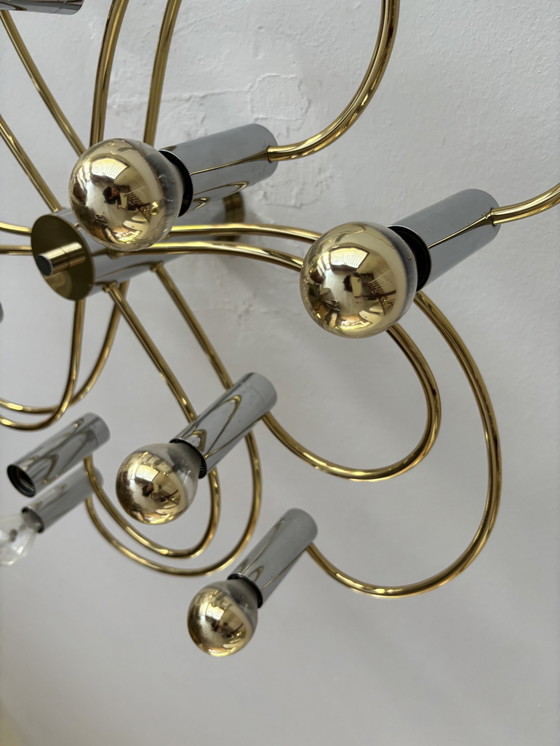 Image 1 of Large Flush Mount Ceiling Lamp By Cosack Leuchten