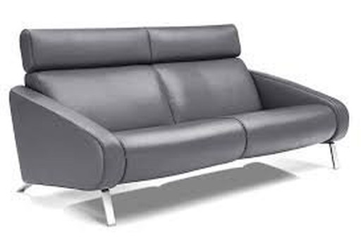 Steiner Leather Sofa Model Faubourg Studio Memo