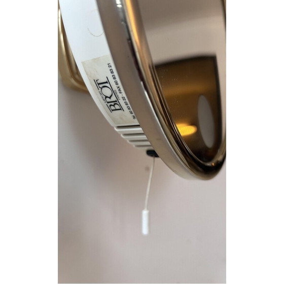 Image 1 of Specchio vintage regolabile in Abs dorato di Brot, Francia 1970