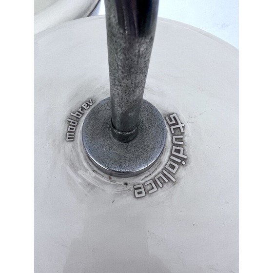 Image 1 of Lampadario vintage Space Age in metallo e plastica per Studioluce, Italia 1970