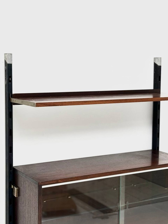 Image 1 of Modular Urio shelf in rosewood by Ico Parisi for Mim, Roma, 1960s