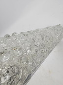 lampe murale tige verre structure bulle