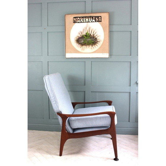 Image 1 of Pair of mid century Danish teak armchairs by Fred Lowen