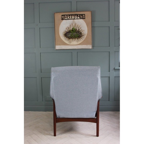 Image 1 of Pair of mid century Danish teak armchairs by Fred Lowen