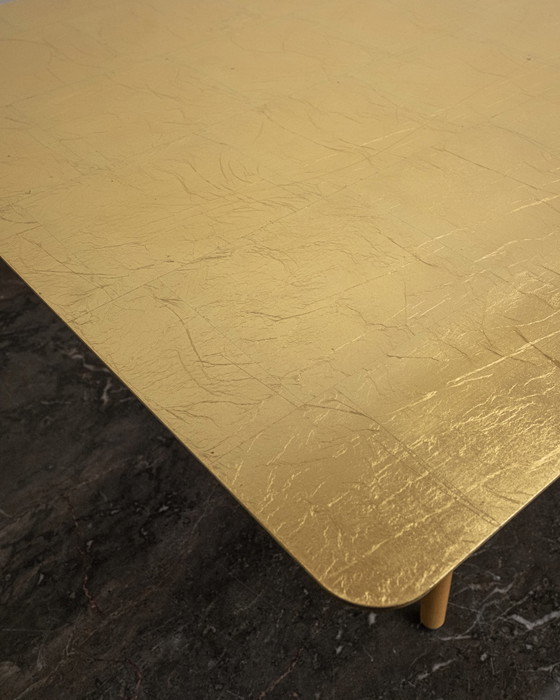 Image 1 of Herman Miller Eames Gold Leaf Coffee Table