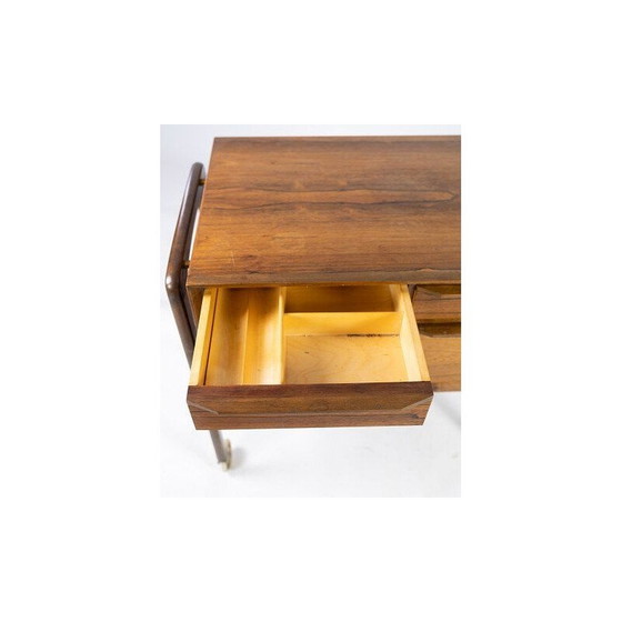 Image 1 of Cassettiera vintage in palissandro con ruote, Danimarca 1960