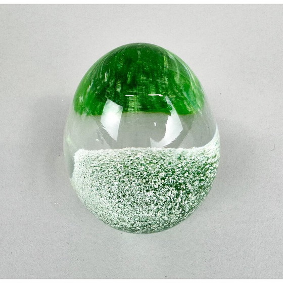 Image 1 of Vintage Art glass paperweight, Czechoslovakia 1960s