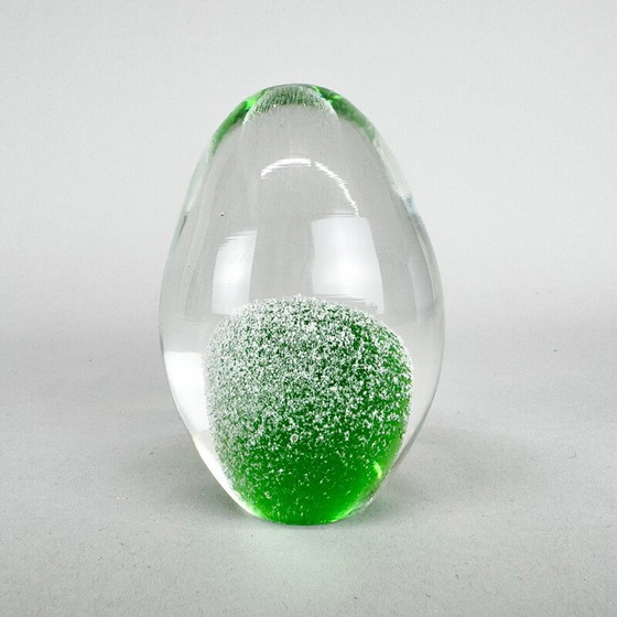Image 1 of Vintage Art glass paperweight, Czechoslovakia 1960s