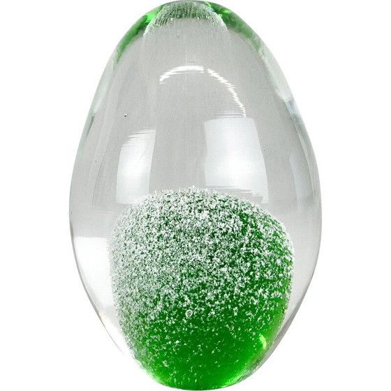 Image 1 of Vintage Art glass paperweight, Czechoslovakia 1960s
