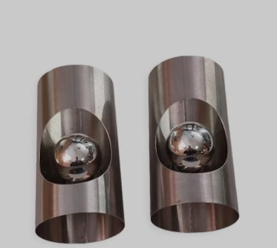 Image 1 of Pair Of Oxar Wall Lights