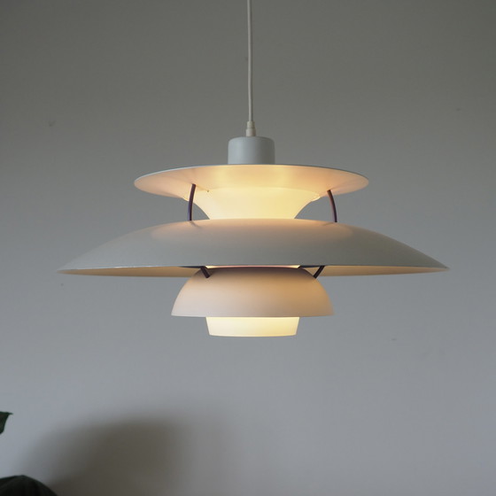 Image 1 of PH5 pendant lamp designed designer Poul Henningsen