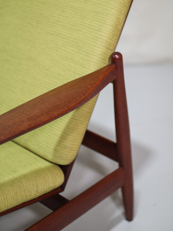 Image 1 of (2X) Armchair Poul Volther 340 Danish Green