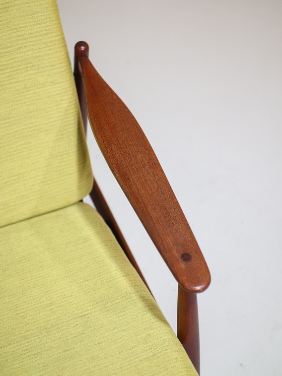 Image 1 of (2X) Armchair Poul Volther 340 Danish Green