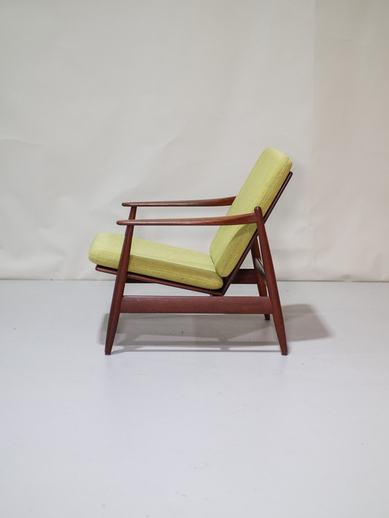 Image 1 of (2X) Armchair Poul Volther 340 Danish Green
