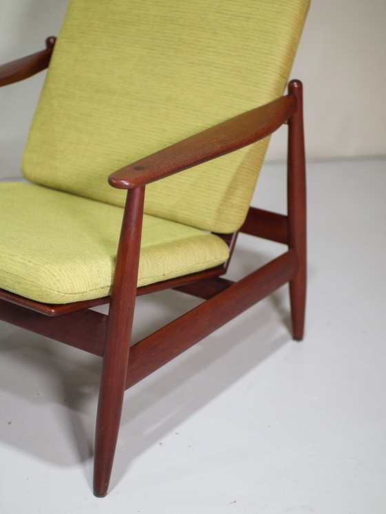 Image 1 of (2X) Armchair Poul Volther 340 Danish Green