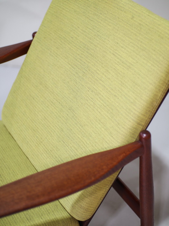 Image 1 of (2X) Armchair Poul Volther 340 Danish Green