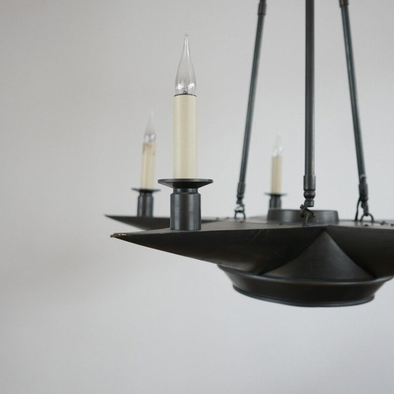 Image 1 of Vintage star chandeliers, Italy 1980