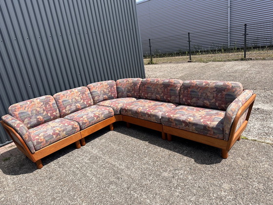 Image 1 of Divano ad angolo vintage in teak Olsen Laursen danese 