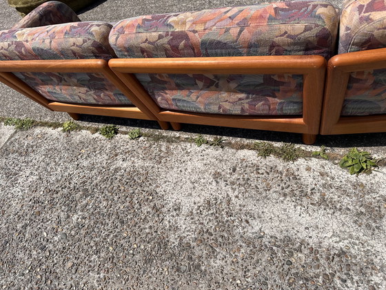 Image 1 of Divano ad angolo vintage in teak Olsen Laursen danese 