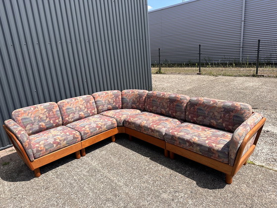 Image 1 of Divano ad angolo vintage in teak Olsen Laursen danese 