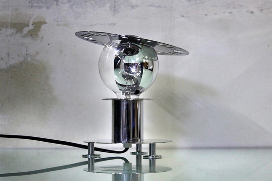 Image 1 of Lampe de bureau Luna Design de George Sowden pour Memphis Milano, 1988