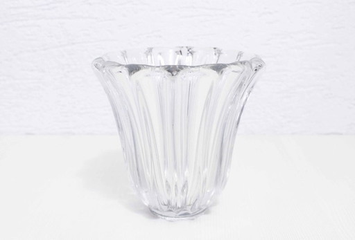 Art Deco P.D'Avesn crystal vase