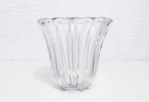 Art Deco P.D'Avesn crystal vase