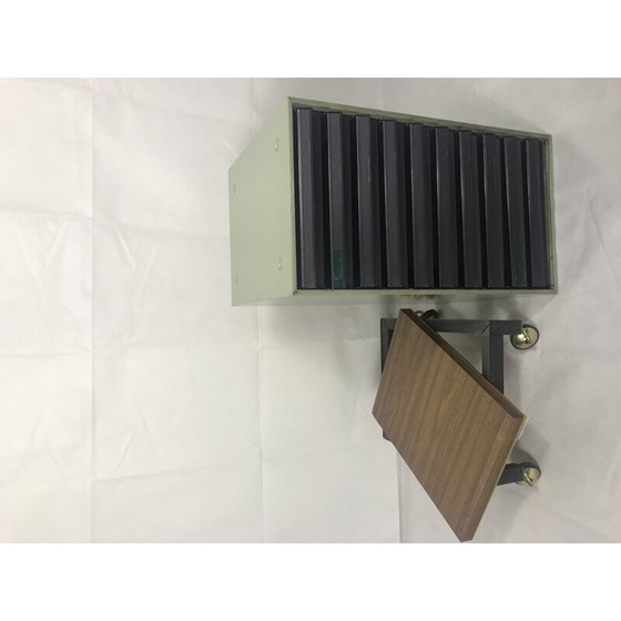 Image 1 of Vintage metal filing cabinet with drawers