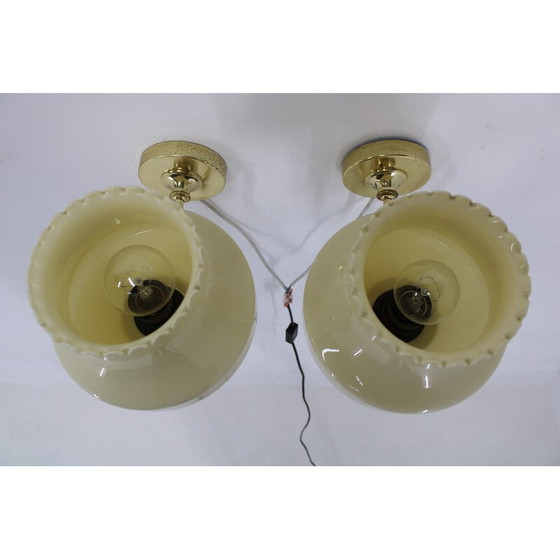 Image 1 of Pair of vintage wall lamp, Czechoslovakia 1970