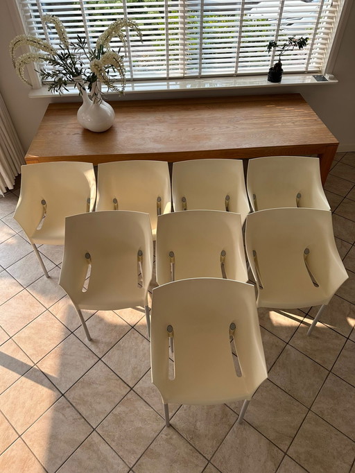 4x Kartell Dr. NO chairs designed by Philippe Starck