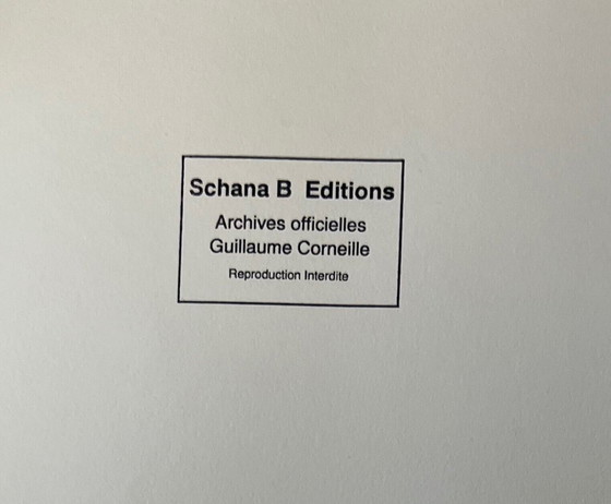 Image 1 of Guillaume Corneille (1922-2010) Le chien bleu 1990 - Tirage numéroté 45 ex AO