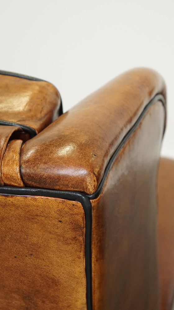 Image 1 of 2 X Large Sheep Leather Ear Armchair