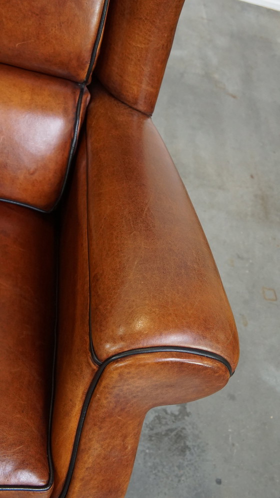 Image 1 of 2 X Large Sheep Leather Ear Armchair