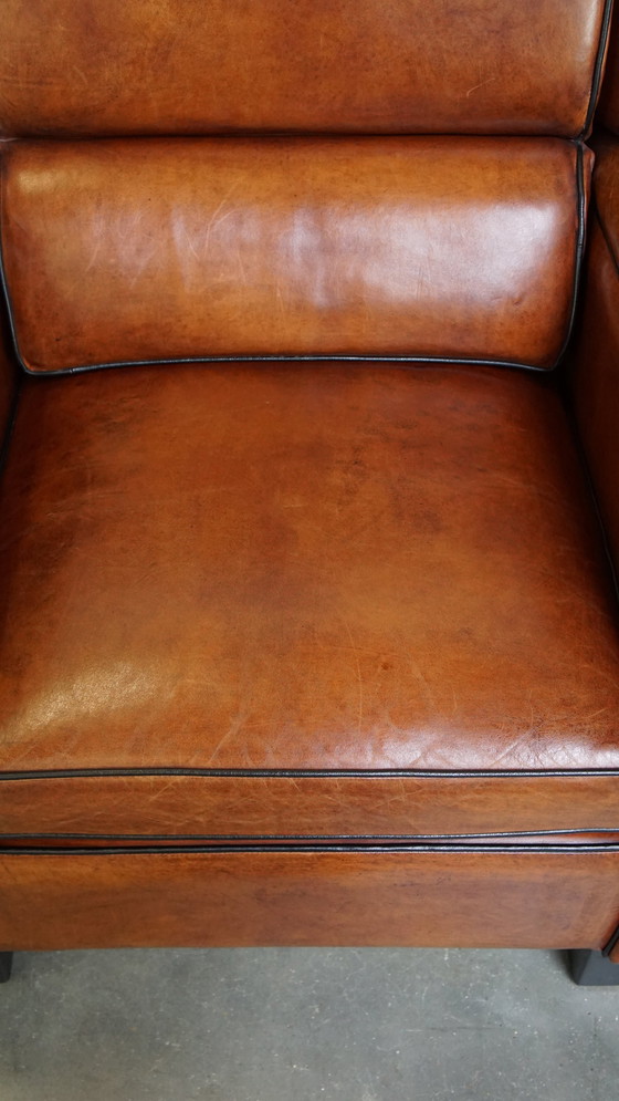 Image 1 of 2 X Large Sheep Leather Ear Armchair