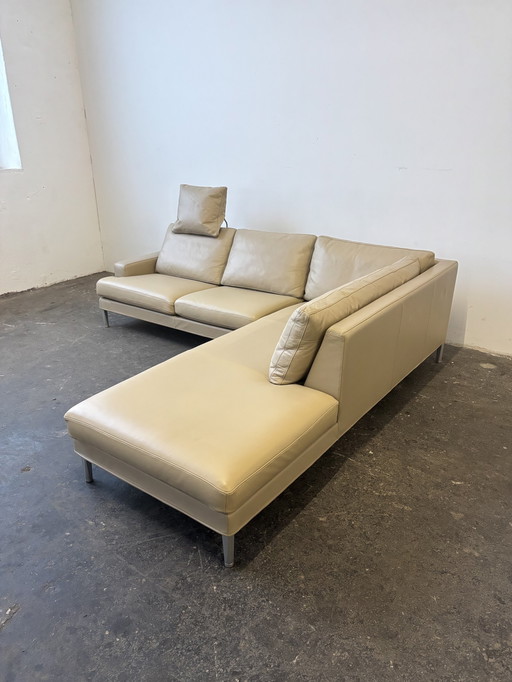 Fsm Clarus 270 designer sofa couch leather