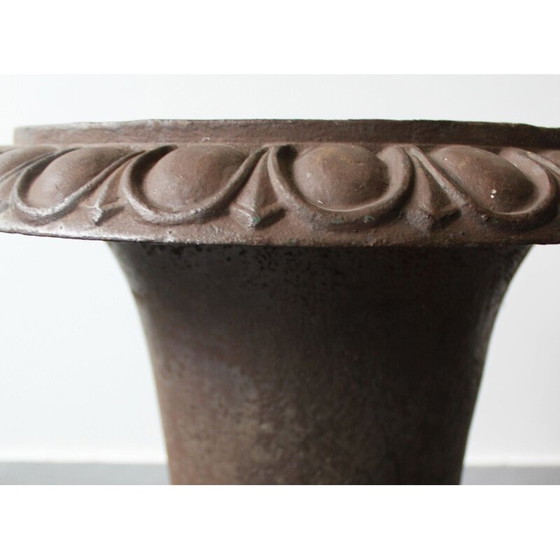 Image 1 of Vintage cast iron planter, France
