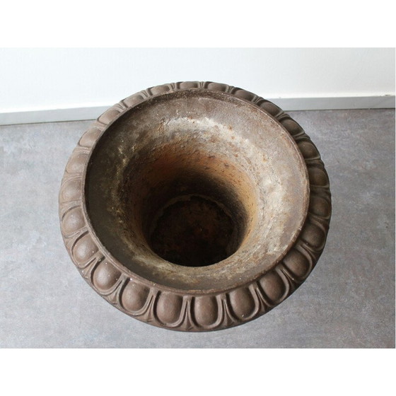 Image 1 of Vintage cast iron planter, France